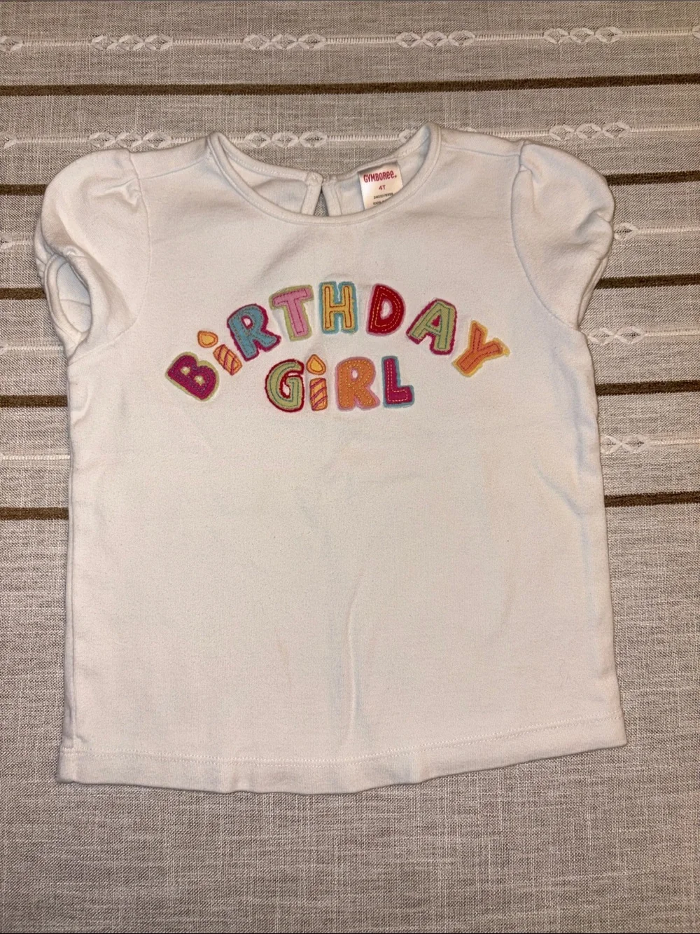 Gymboree White Short Sleeve